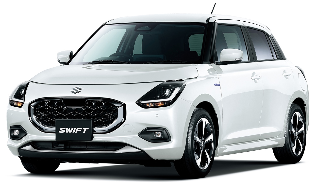 スズキスイフト(SUZUKI SWIFT)ハイブリッドMZ。未登録の新車・展示車。即納可能です。